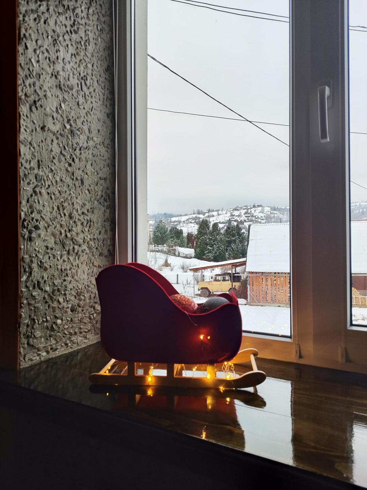 Карпатський Куточок Daire Slavske Dış mekan fotoğraf